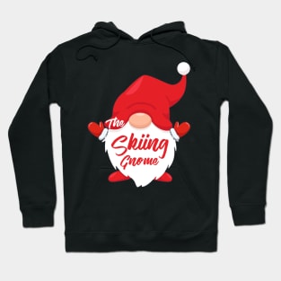 The Skiing Gnome Matching Family Christmas Pajama Hoodie